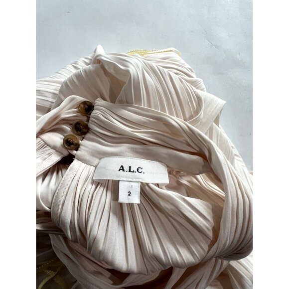 ALC Rio Halterneck Top in Cream - Picture 5 of 5